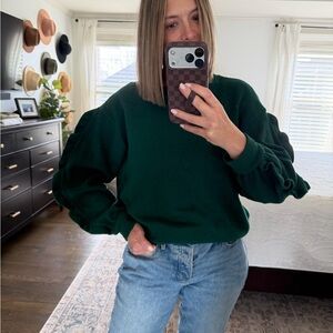 A New Day Deep Green Sweater